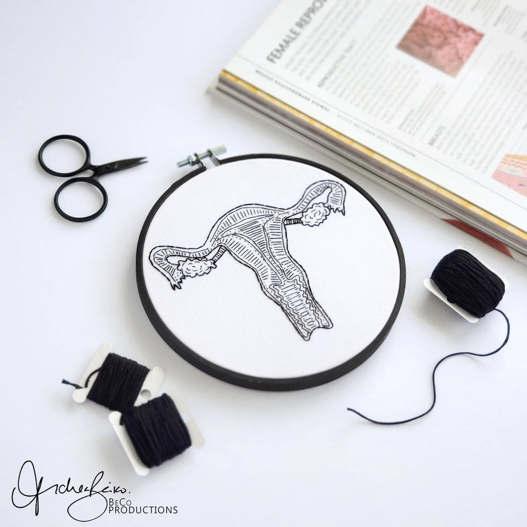 Anatomy Embroidery Series BUNDLE - PDF Digital Download Embroidery Patterns