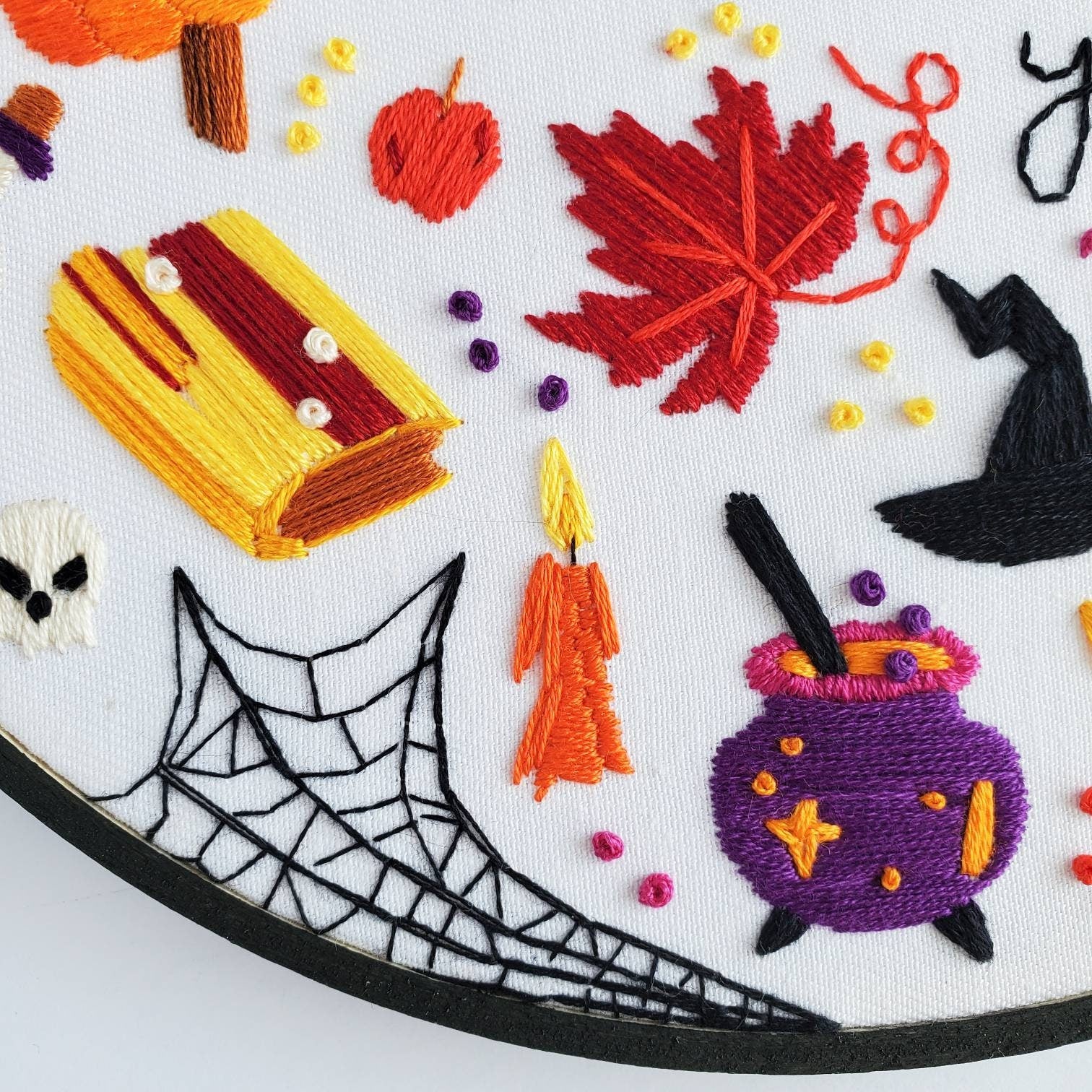 It's The Most Wonderful Time Of The Year - Halloween Edition - PDF Digital Download Embroidery Pattern & Guide