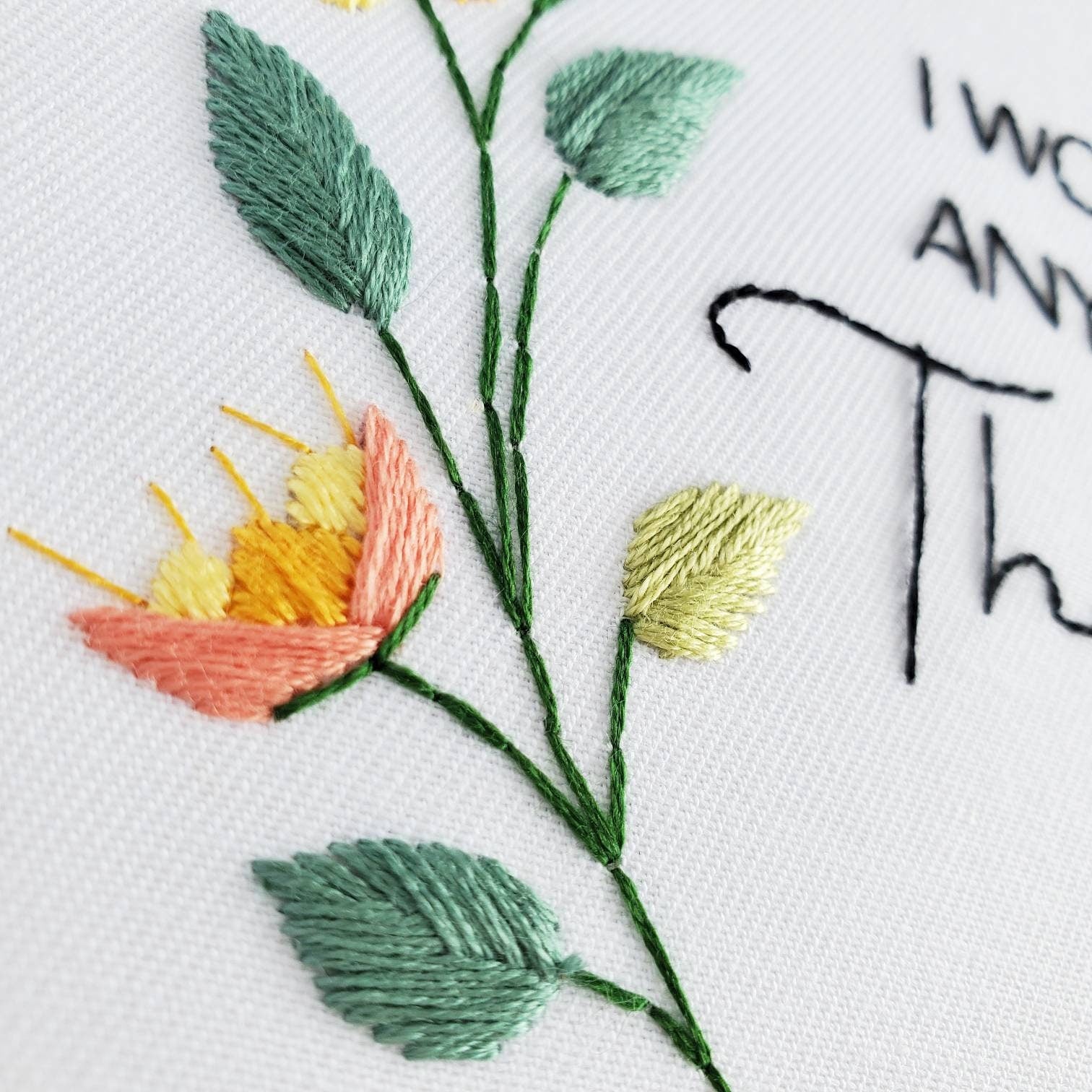 I Won't Be Doing Any Of That, But Thank You - PDF Digital Download Embroidery Pattern & Guide
