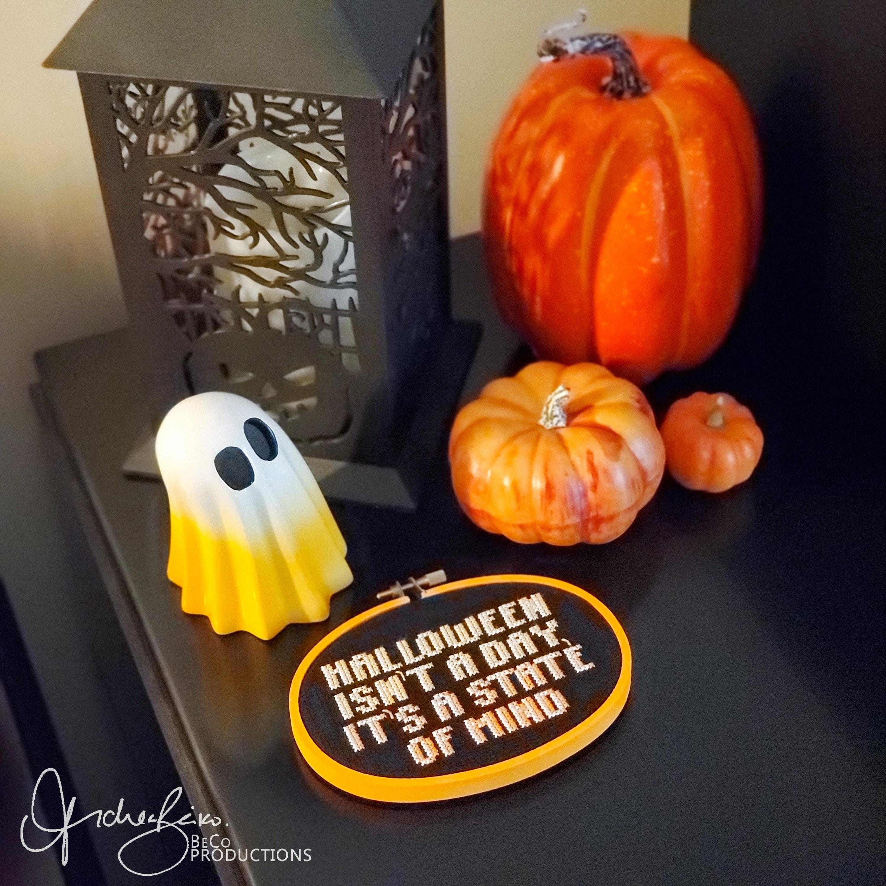 Halloween Quotes Text BUNDLE - PDF Digital Download Cross Stitch Pattern & Guide