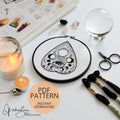 Planchette Outline - PDF Digital Download Embroidery Pattern & Guide