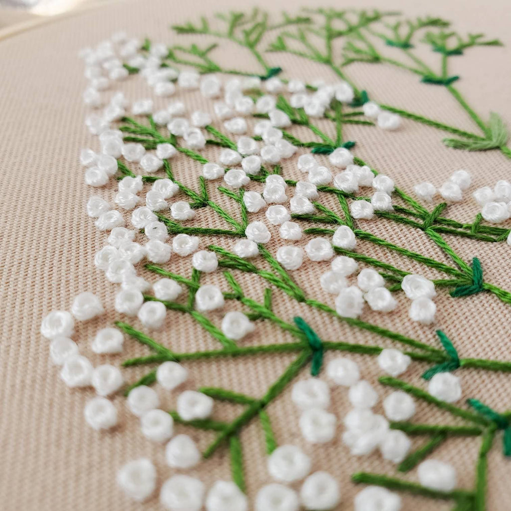 Baby's Breath Floral - PDF Digital Download Embroidery Pattern and Guide