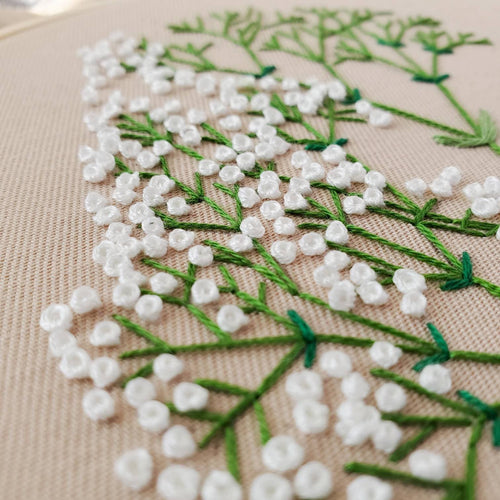 Baby's Breath Floral - PDF Digital Download Embroidery Pattern and Guide