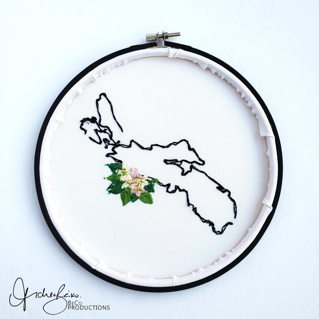 Nova Scotia Province - PDF Digital Download Embroidery Pattern & Guide