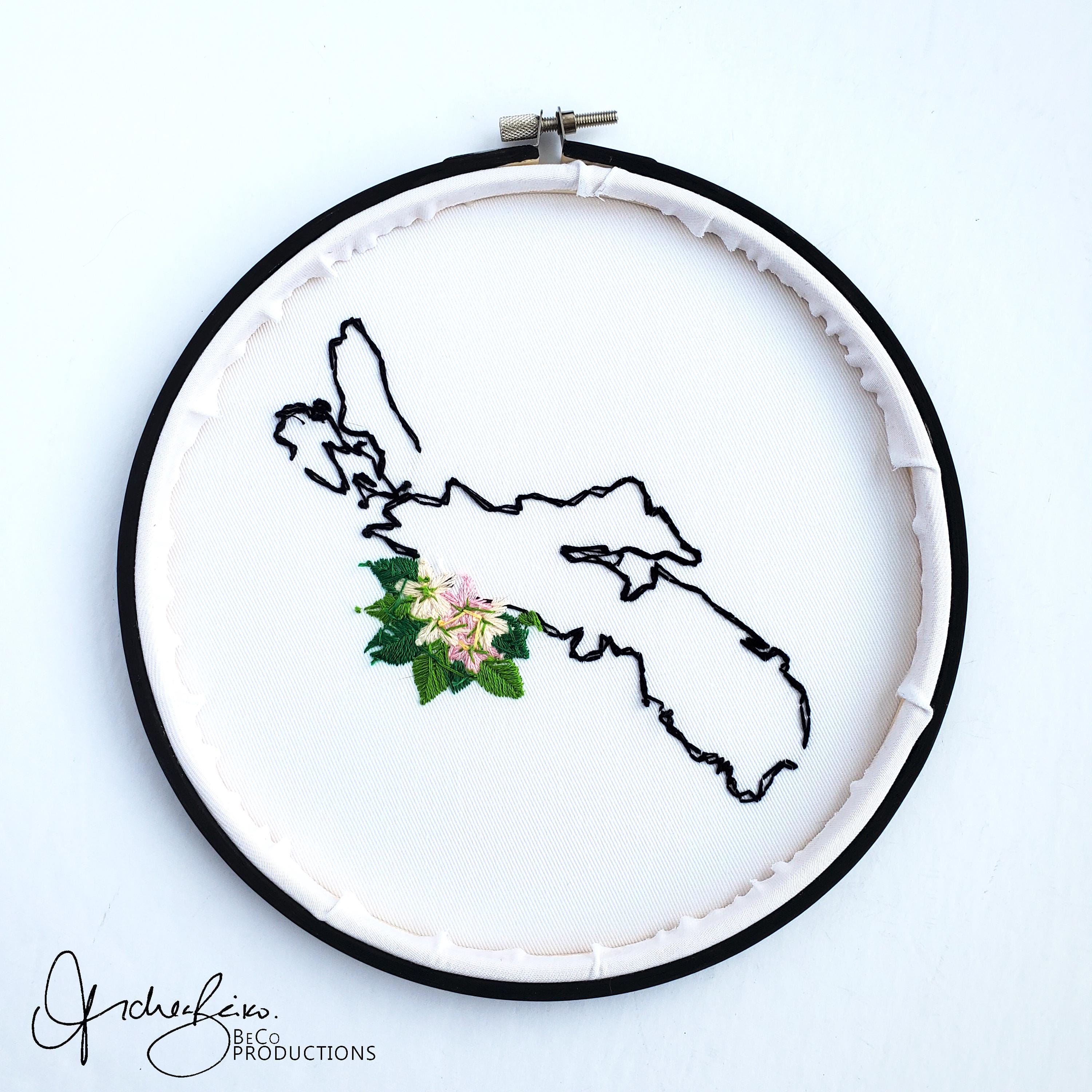 Nova Scotia Province - PDF Digital Download Embroidery Pattern & Guide