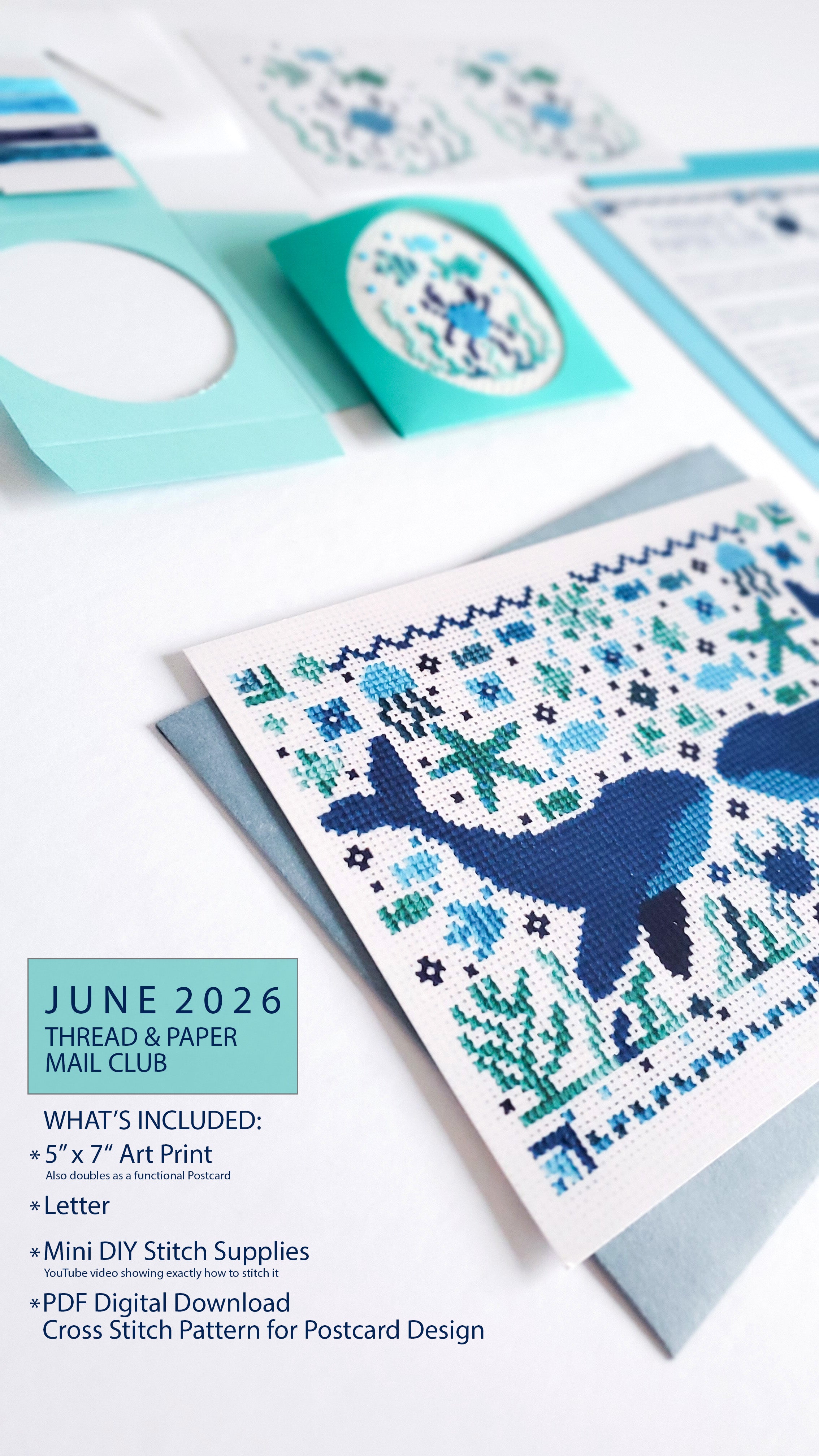 Thread & Paper Club Monthly Subscription (CANADA & USA)