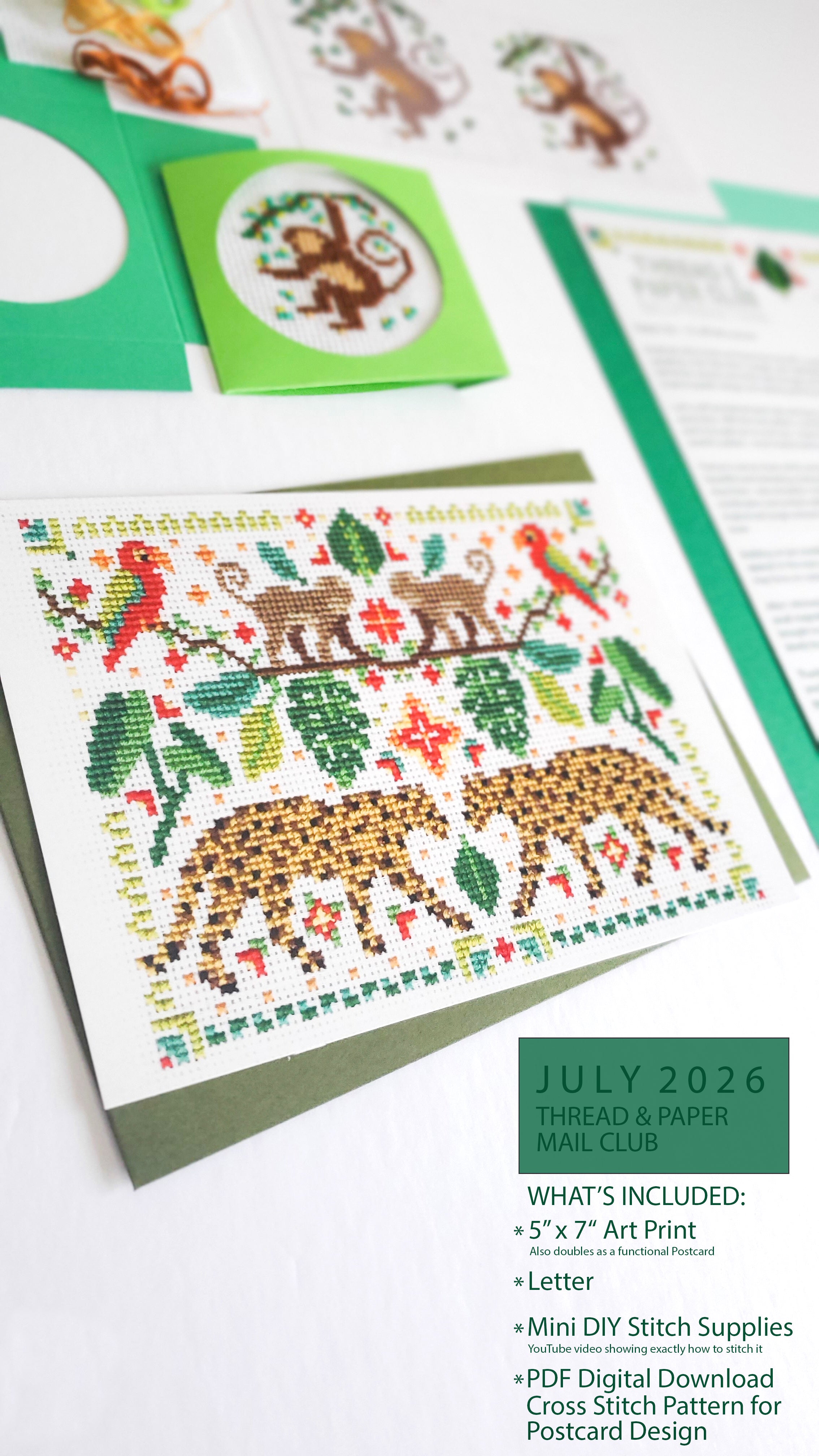 Thread & Paper Club Monthly Subscription (CANADA & USA)
