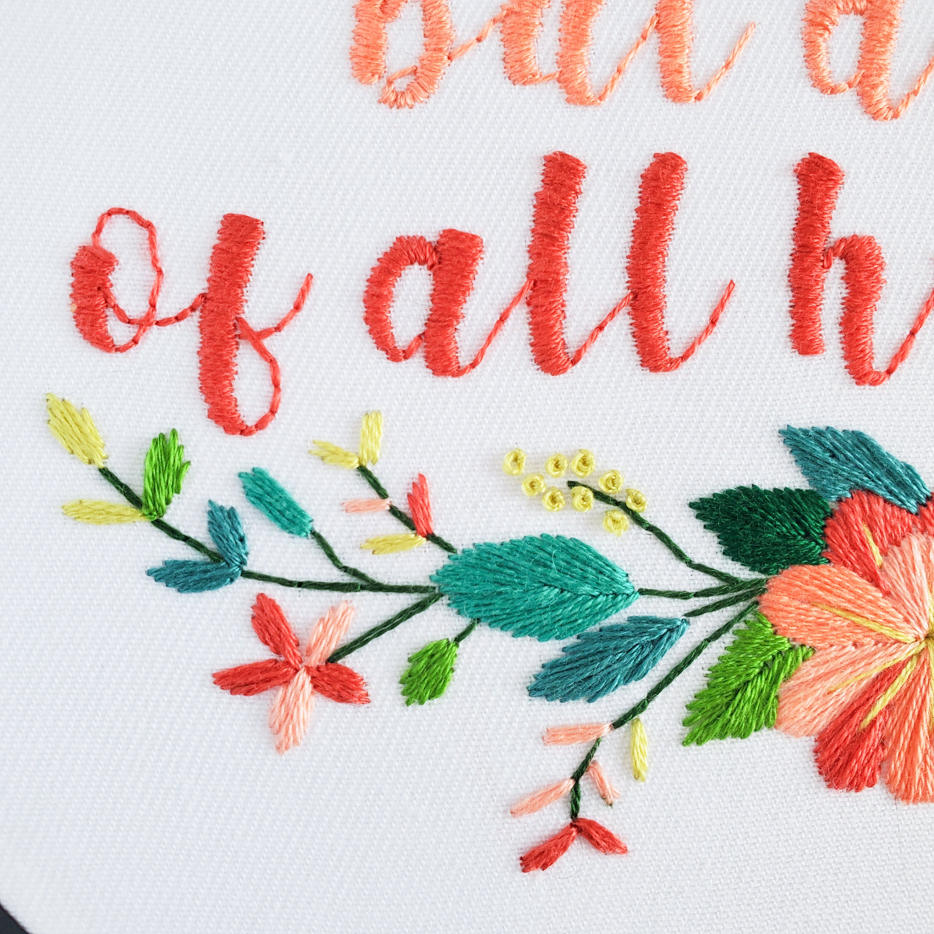 Not A Jack Of All Trades But A Hoe Of All Hobbies - PDF Digital Download Embroidery Pattern & Guide
