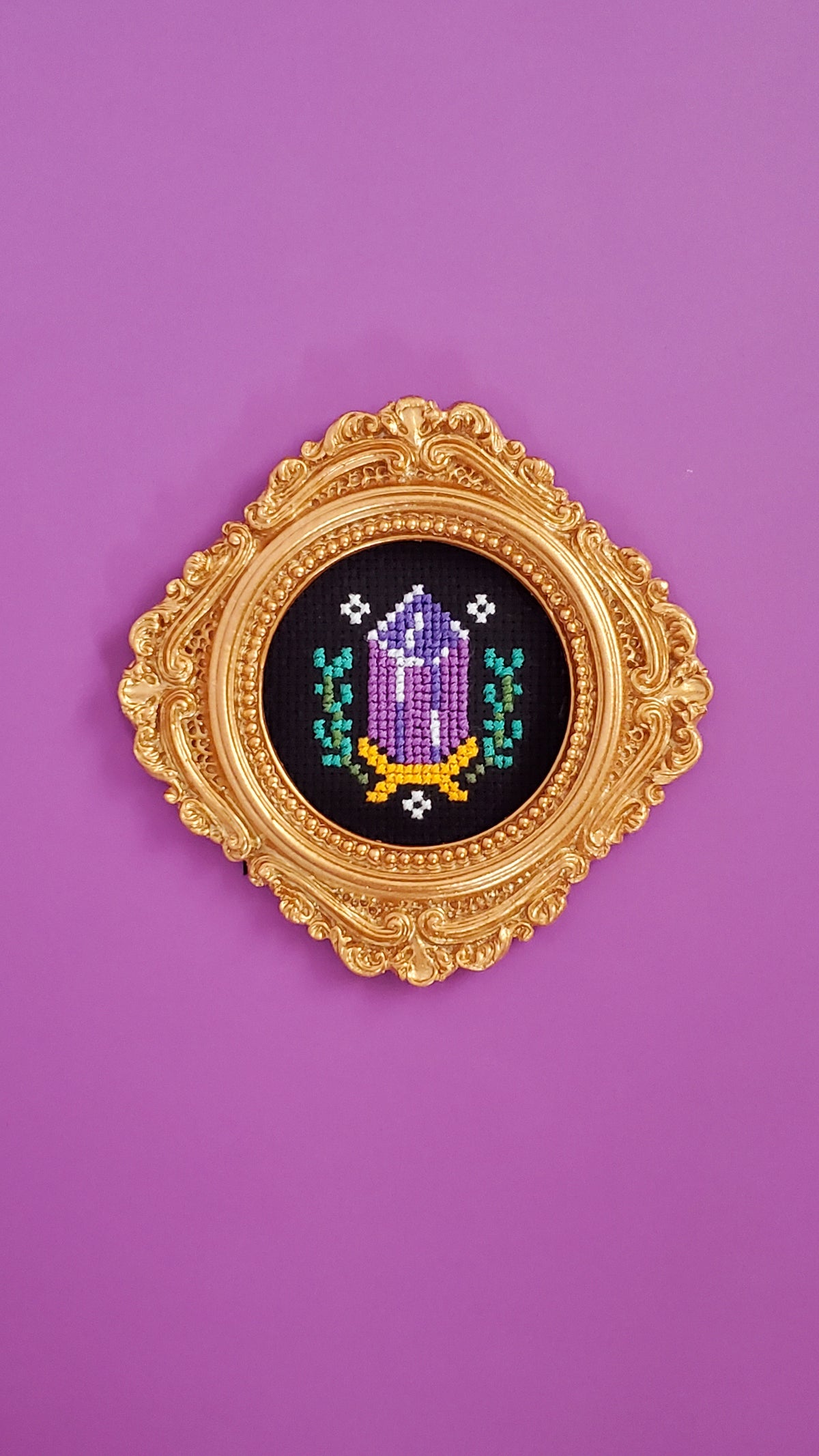Witch's Wall Of Curiosities - 31 Pattern BUNDLE - Halloween Cross Stitch Patterns - PDF Digital Download Embroidery Pattern & Guide
