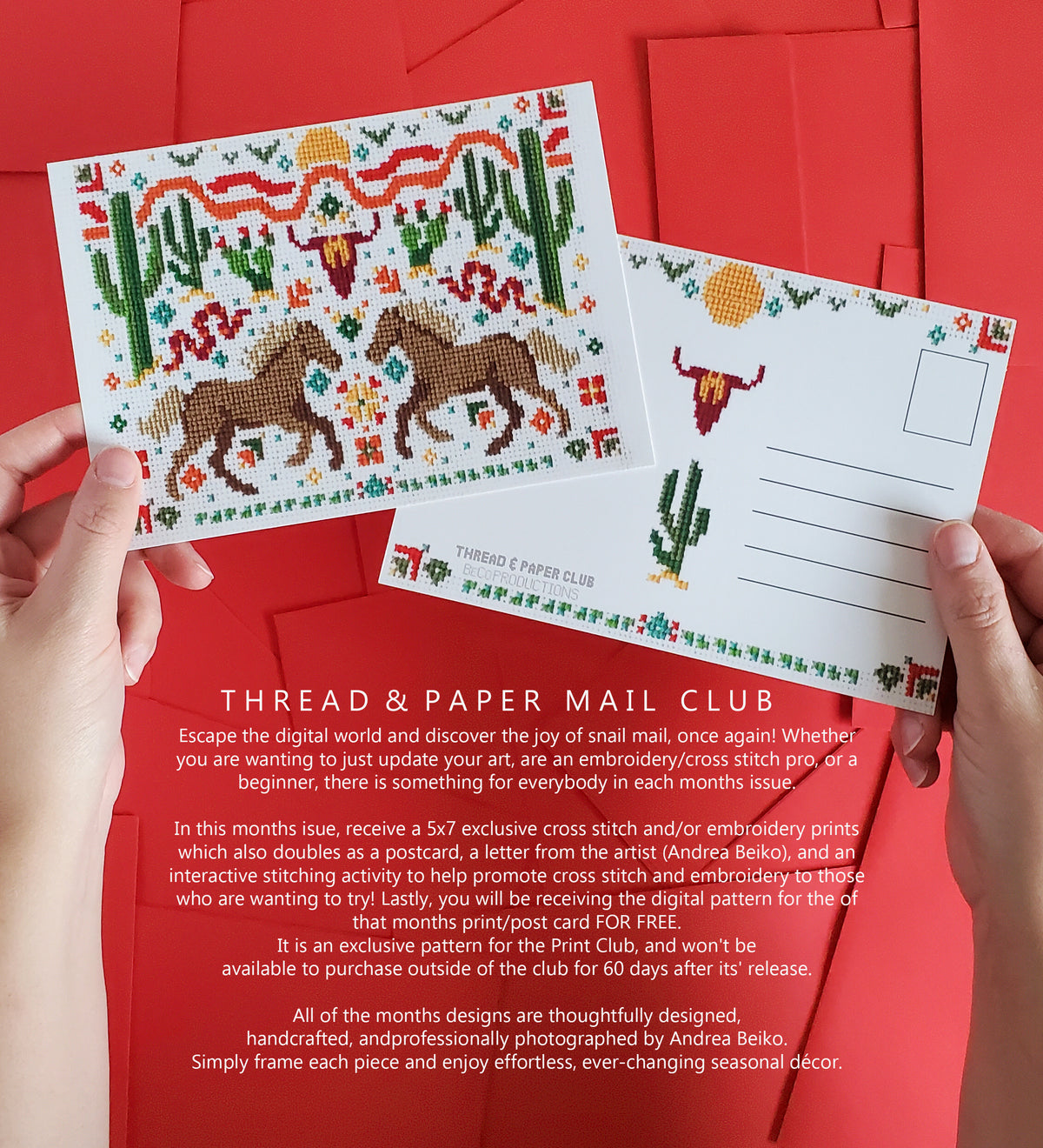 Thread & Paper Club Monthly Subscription (CANADA & USA)