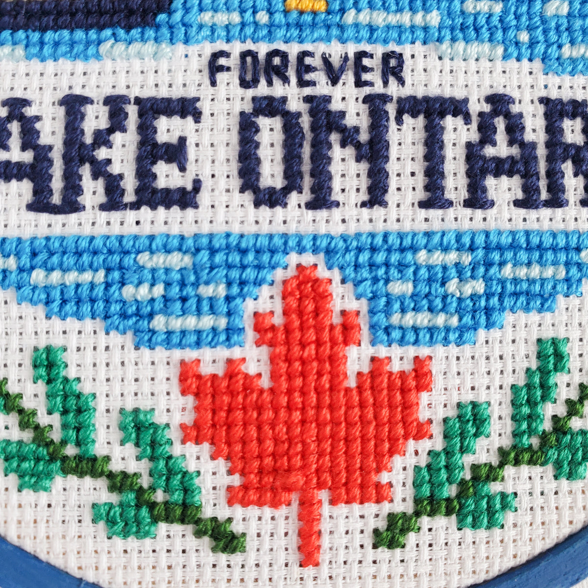 Forever Lake Ontario - PDF Digital Download Cross Stitch Pattern & Guide
