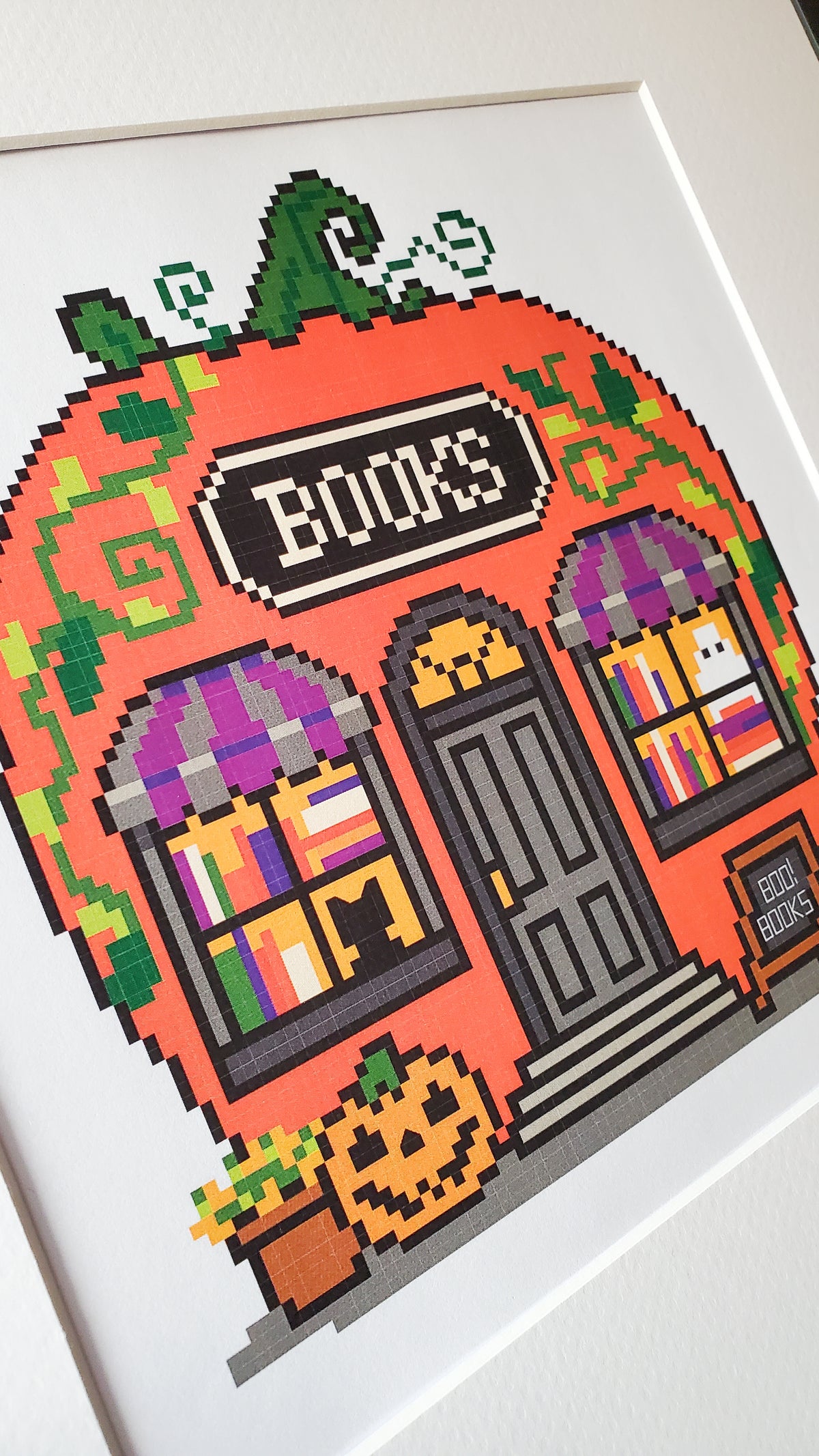 The Spooky Little Shop Series - 3 Pattern BUNDLE - Halloween Shops Cross Stitch Patterns - PDF Digital Download Embroidery Pattern & Guide