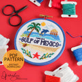 Forever Gulf of Mexico - PDF Digital Download Cross Stitch Pattern & Guide