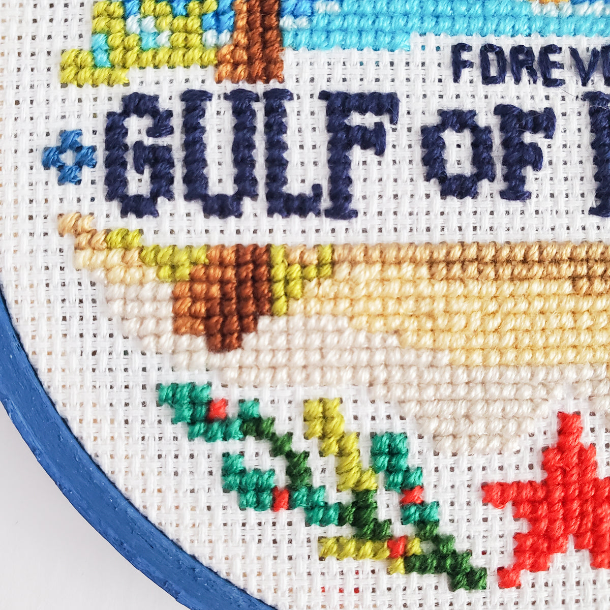 Forever Gulf of Mexico - PDF Digital Download Cross Stitch Pattern & Guide