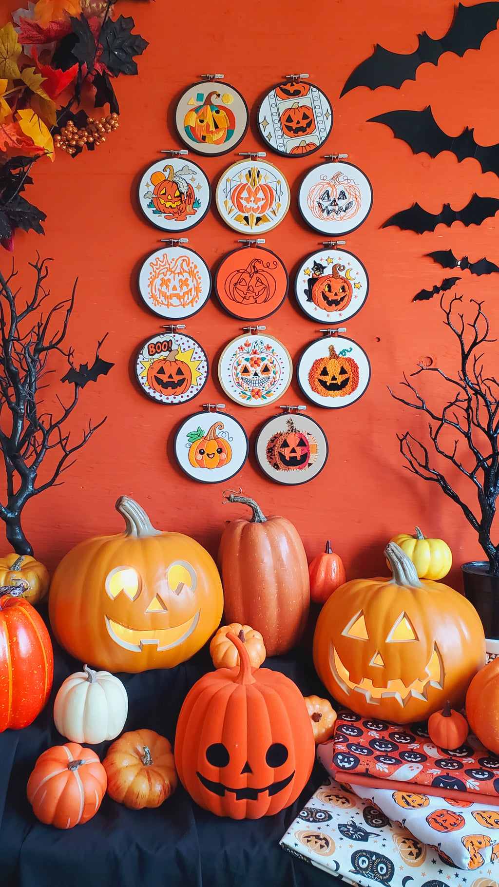 Jack Of All Stitches - 13 Pattern BUNDLE - Halloween Embroidery Patterns - PDF Digital Download Embroidery Pattern & Guide