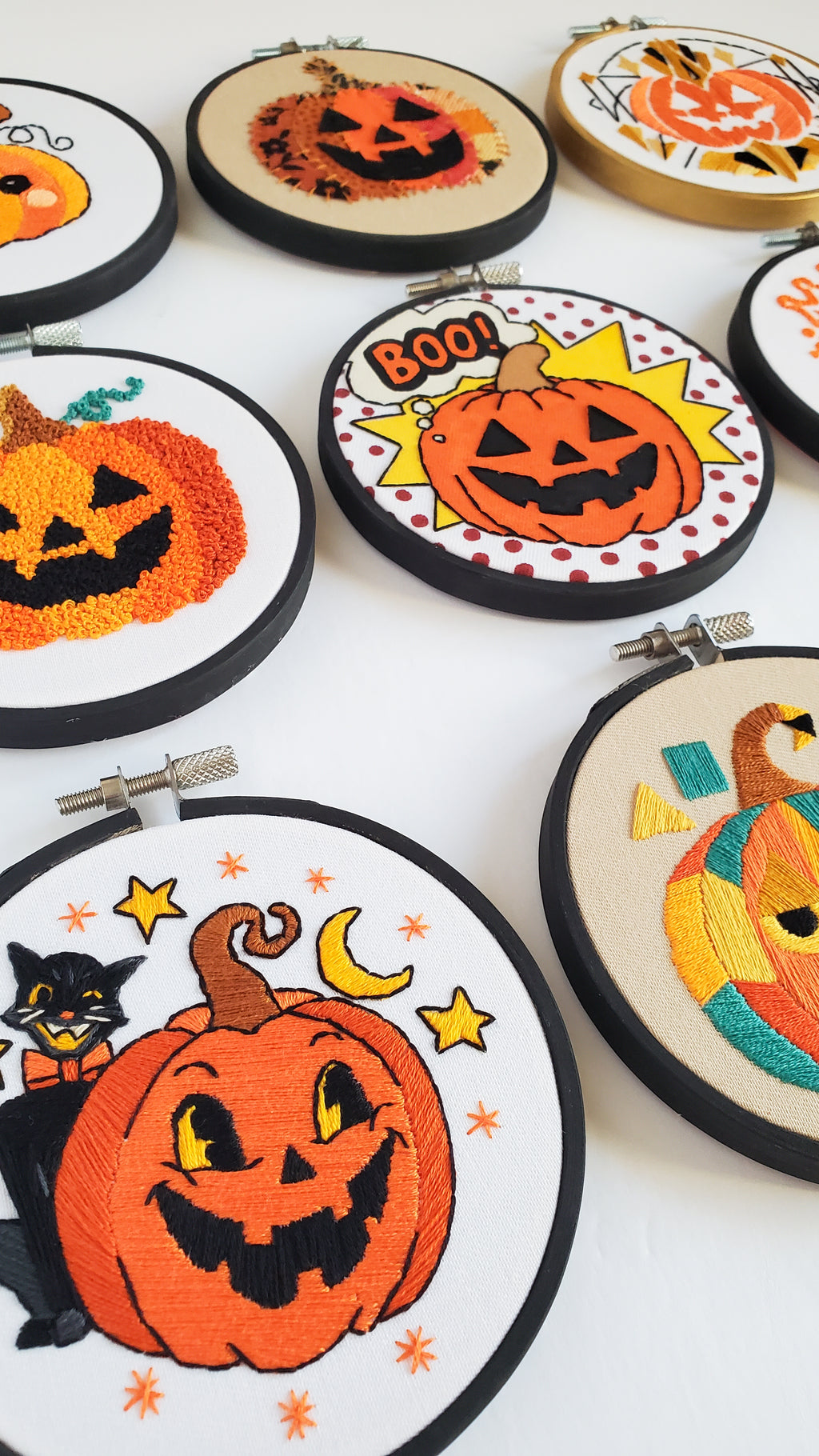 Jack Of All Stitches - 13 Pattern BUNDLE - Halloween Embroidery Patterns - PDF Digital Download Embroidery Pattern & Guide