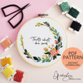 That's What She Said - PDF Digital Download Embroidery Pattern & Guide