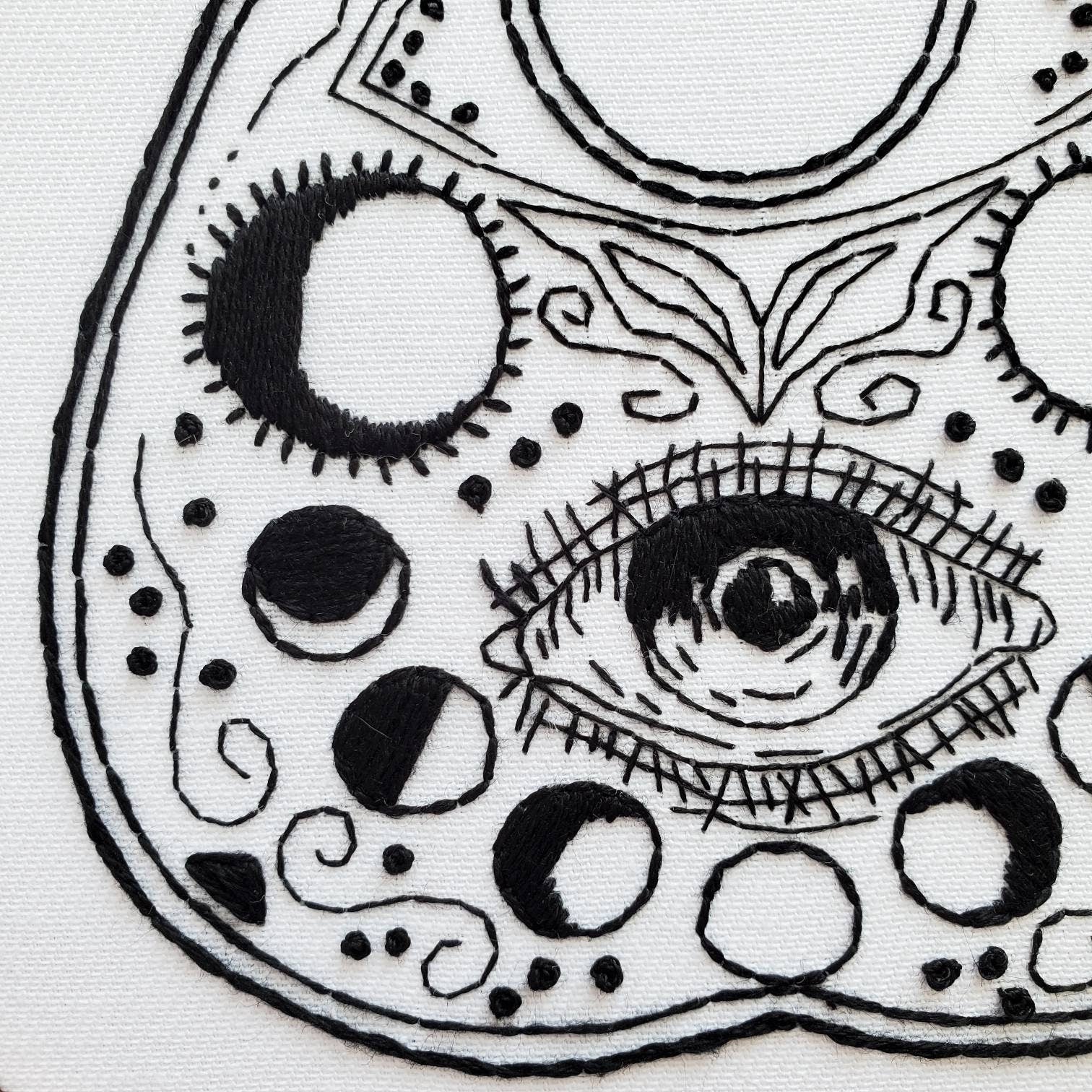 Planchette Outline - PDF Digital Download Embroidery Pattern & Guide