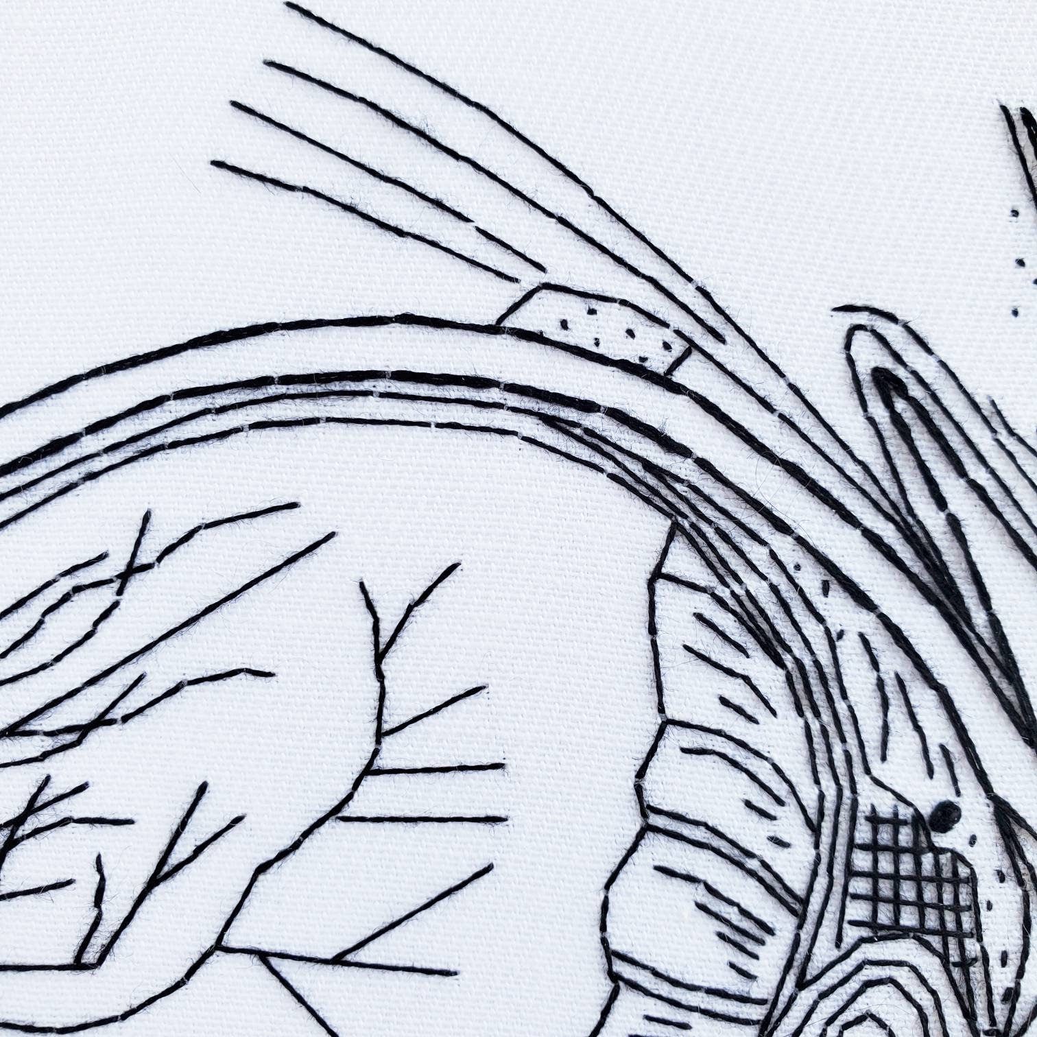 Eyeball Anatomy - PDF Digital Download Embroidery Pattern & Guide