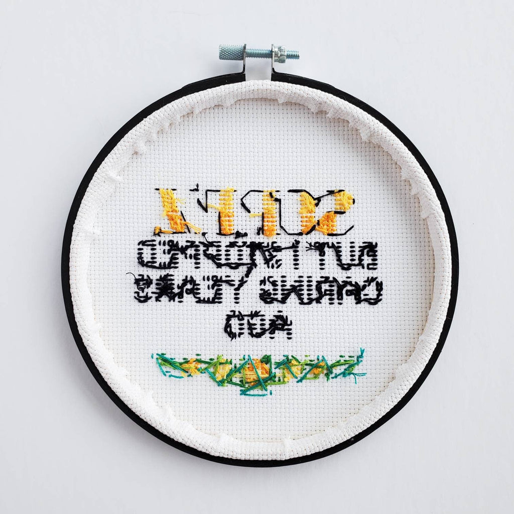 Sorry, But I Stopped Caring Years Ago - PDF Digital Download Cross Stitch Pattern & Guide
