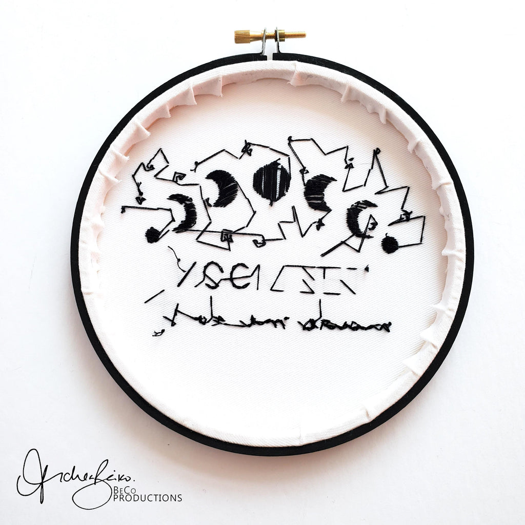 The Moon Made Me Do It - Moon Phase Design - PDF Digital Download Embroidery Pattern & Guide