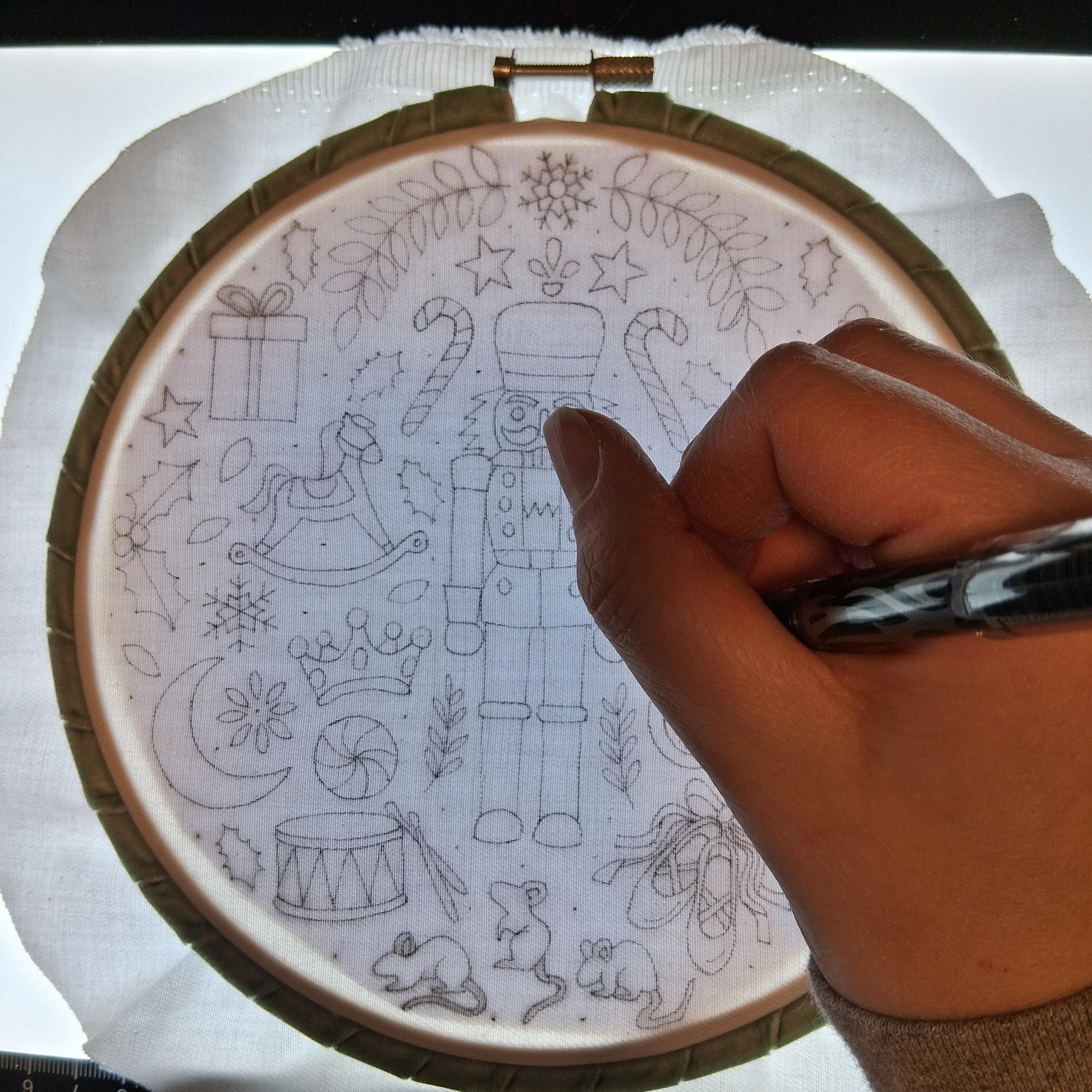 Nutcracker Folk Art Inspired Series - PDF Digital Download Embroidery Pattern & Guide