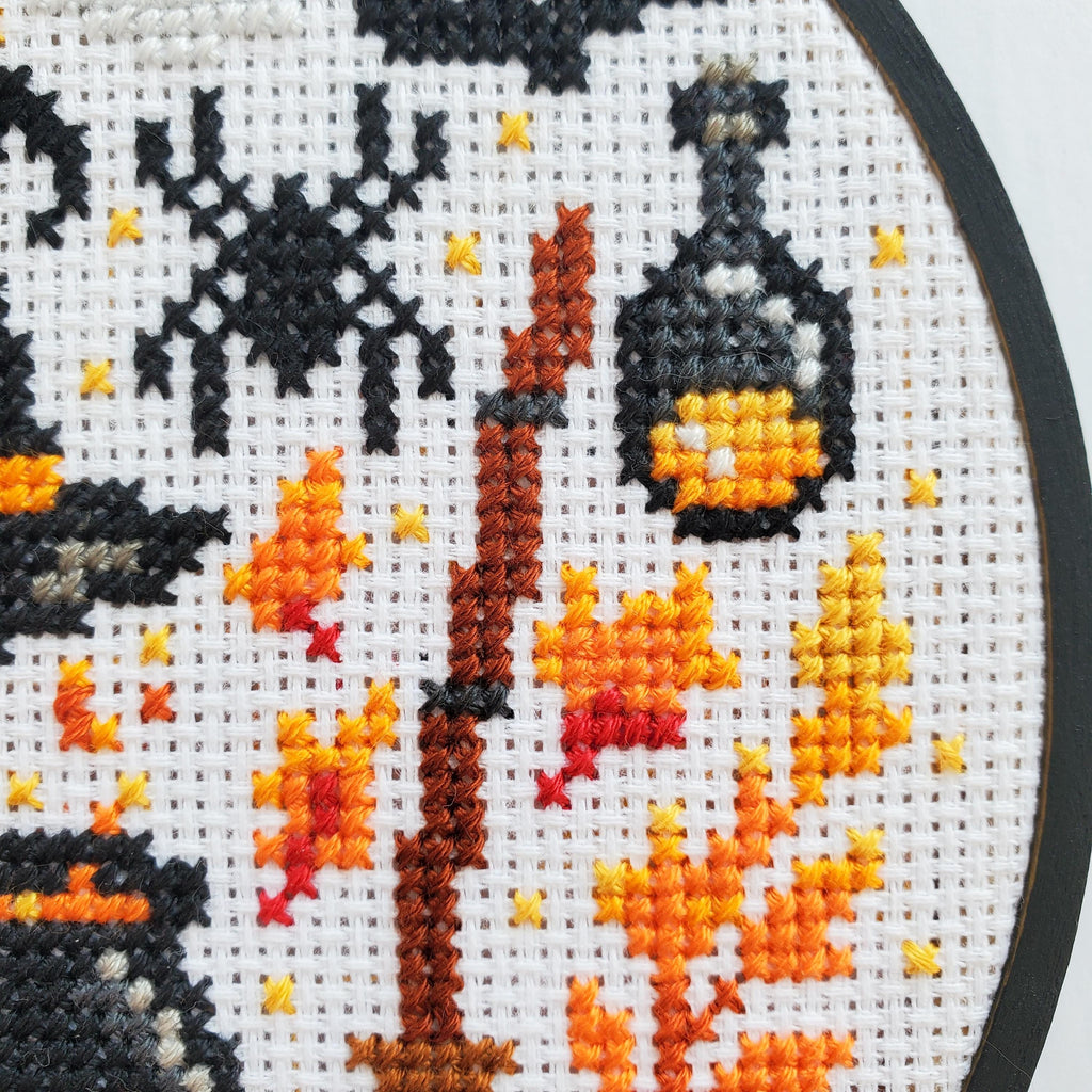 Witchcraft Starter Pack Grid - PDF Digital Download Cross Stitch Pattern & Guide