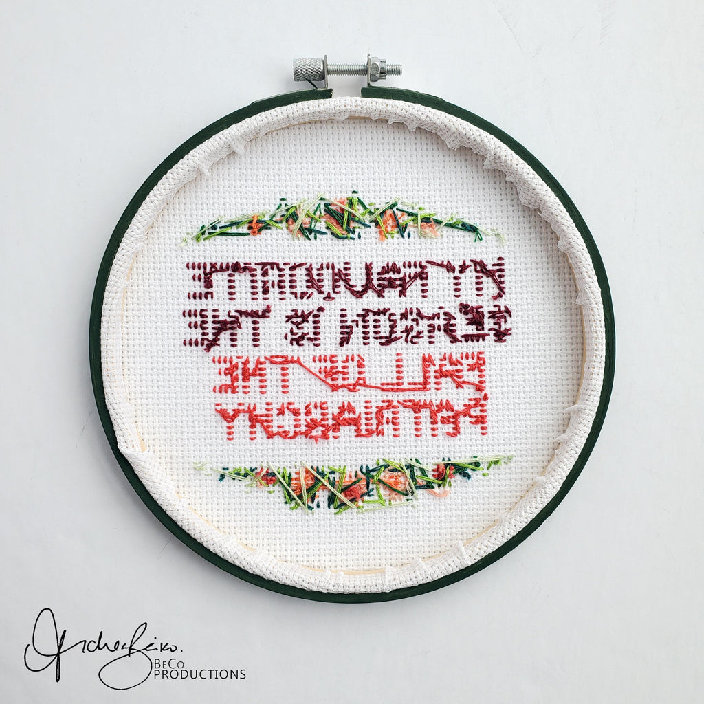 My Favourite Season Is The Fall Of The Patriarchy - PDF Digital Download Cross Stitch Pattern & Guide