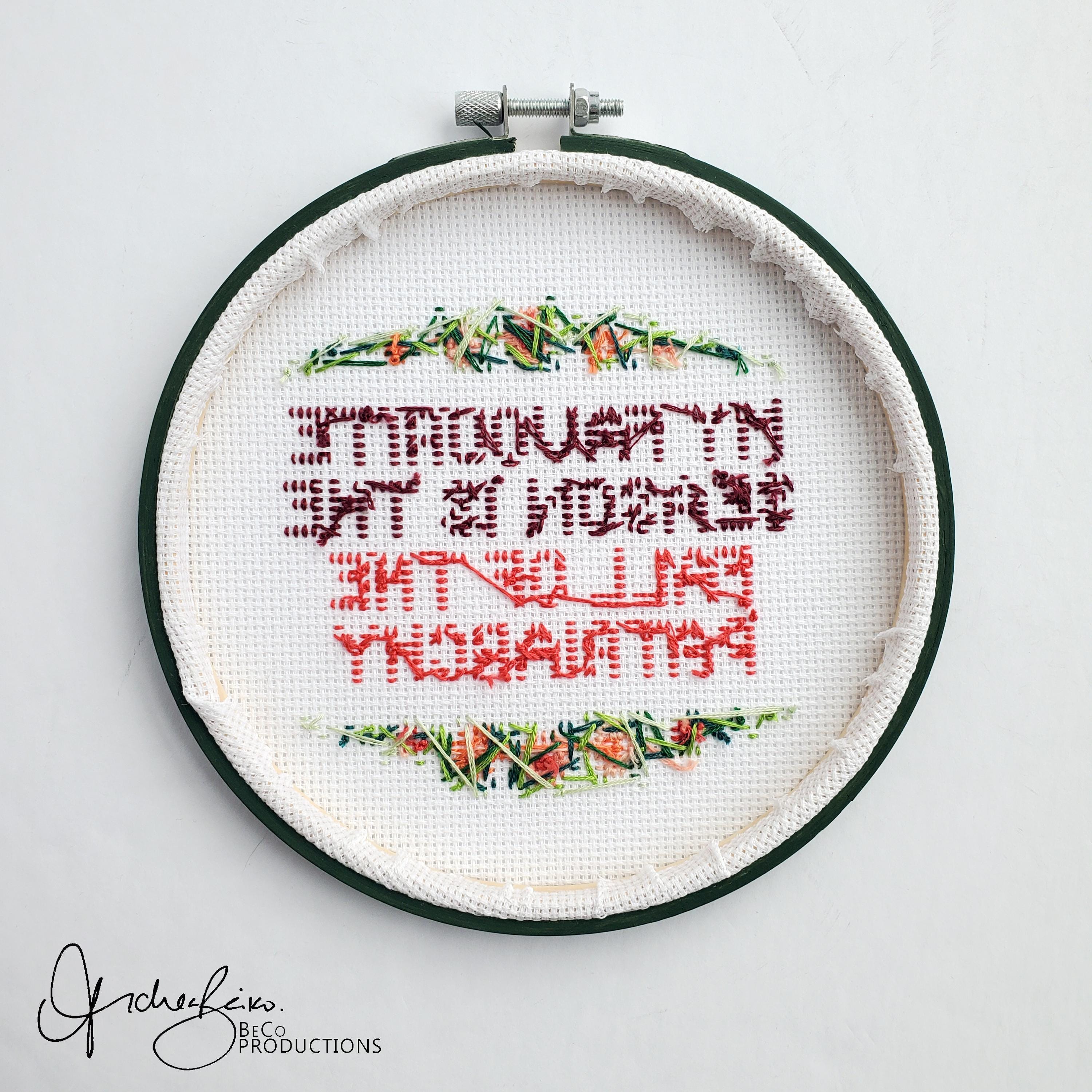 My Favourite Season Is The Fall Of The Patriarchy - PDF Digital Download Cross Stitch Pattern & Guide