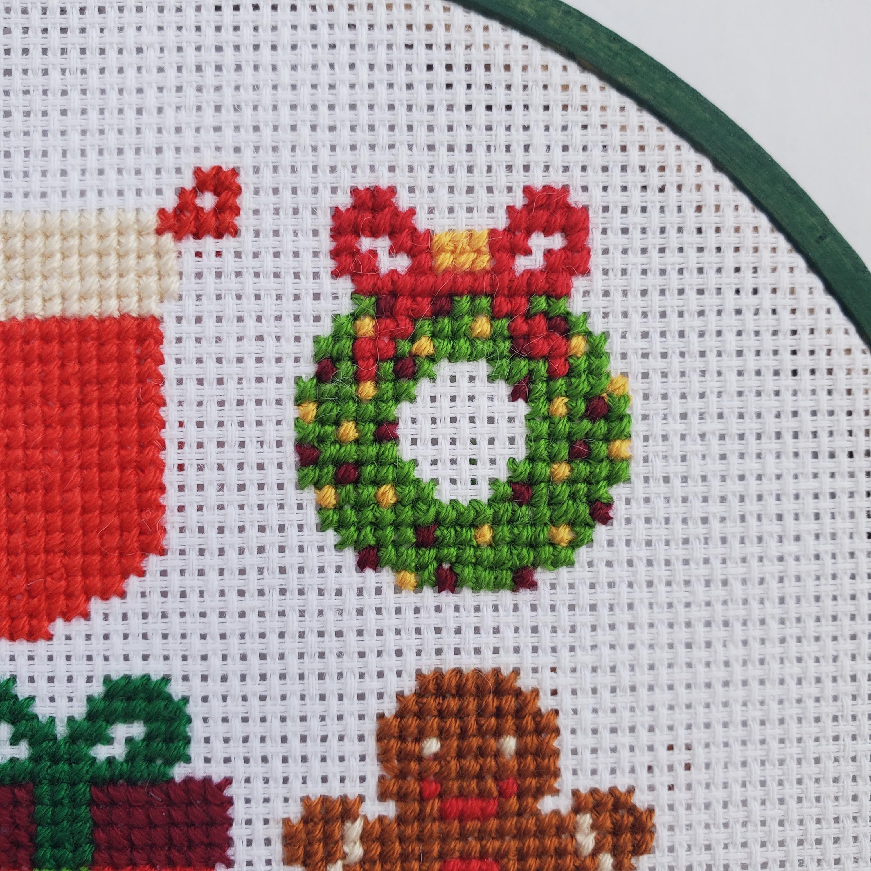 Christmas Starter Pack Grid - PDF Digital Download Cross Stitch Pattern & Guide