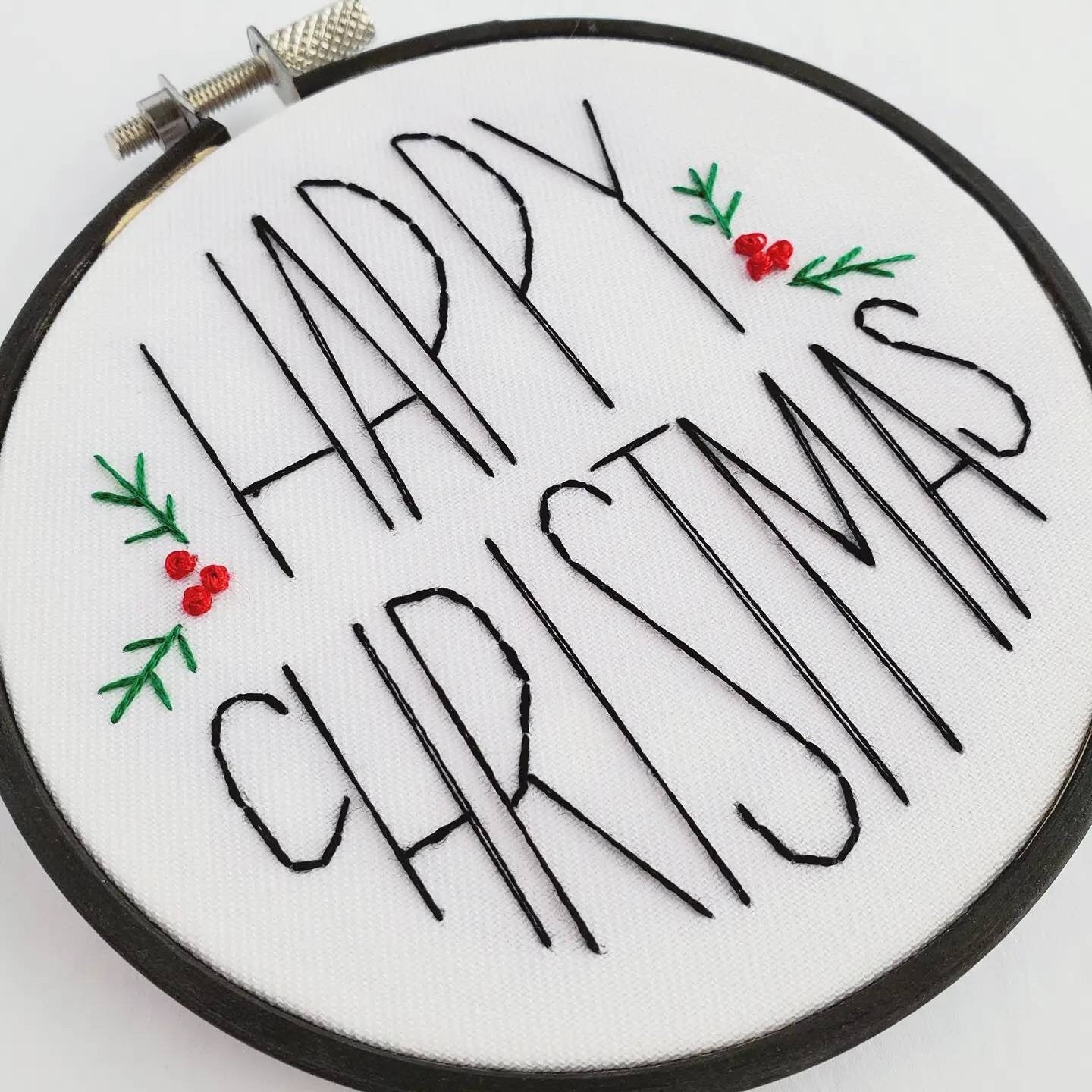 Christmas Ornament 9 Pack - PDF Digital Download Embroidery Patterns & Guide