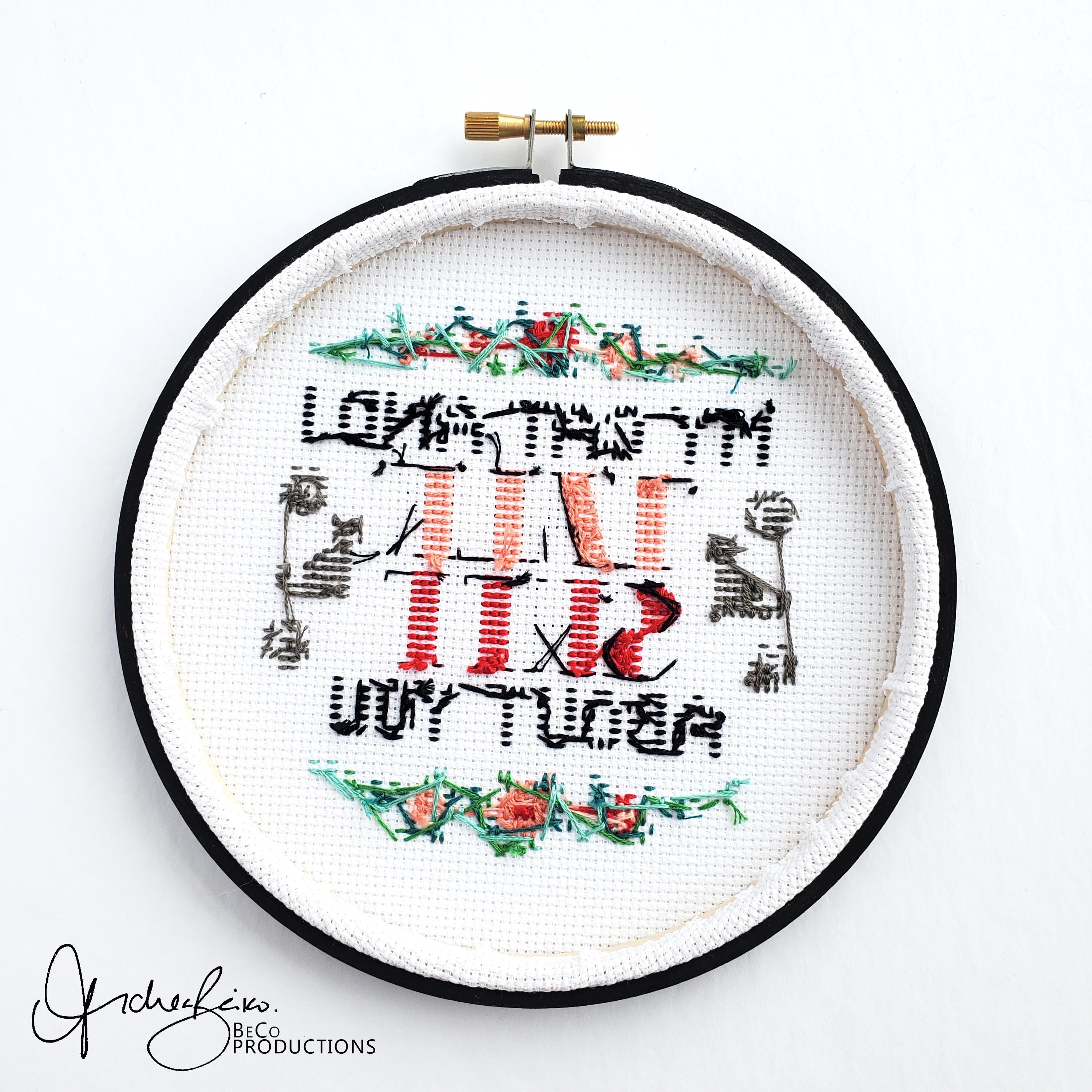 My Cat And I TALK SHIT About You - PDF Digital Download Cross Stitch Pattern & Guide