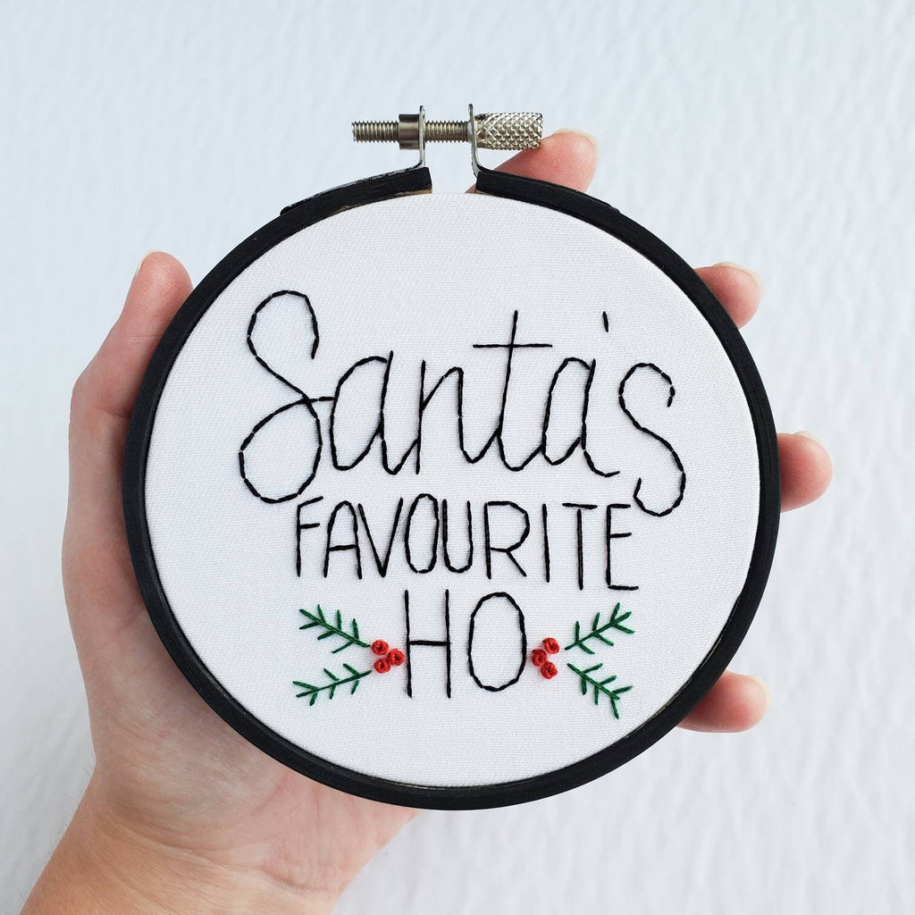 Sassy & Funny Christmas Ornament Bundle - PDF Digital Download Embroidery Patterns & Guide