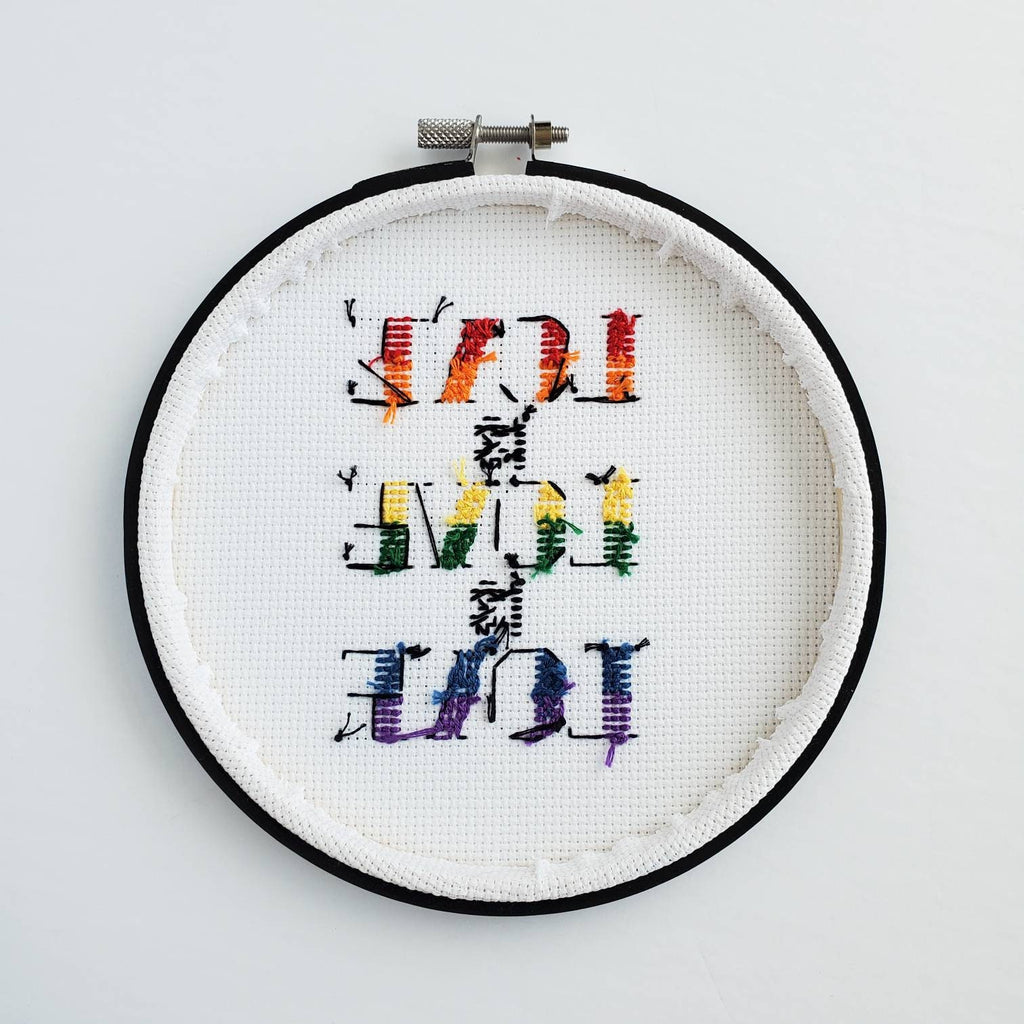 Love is Love is Love - PDF Digital Download Cross Stitch Pattern & Guide