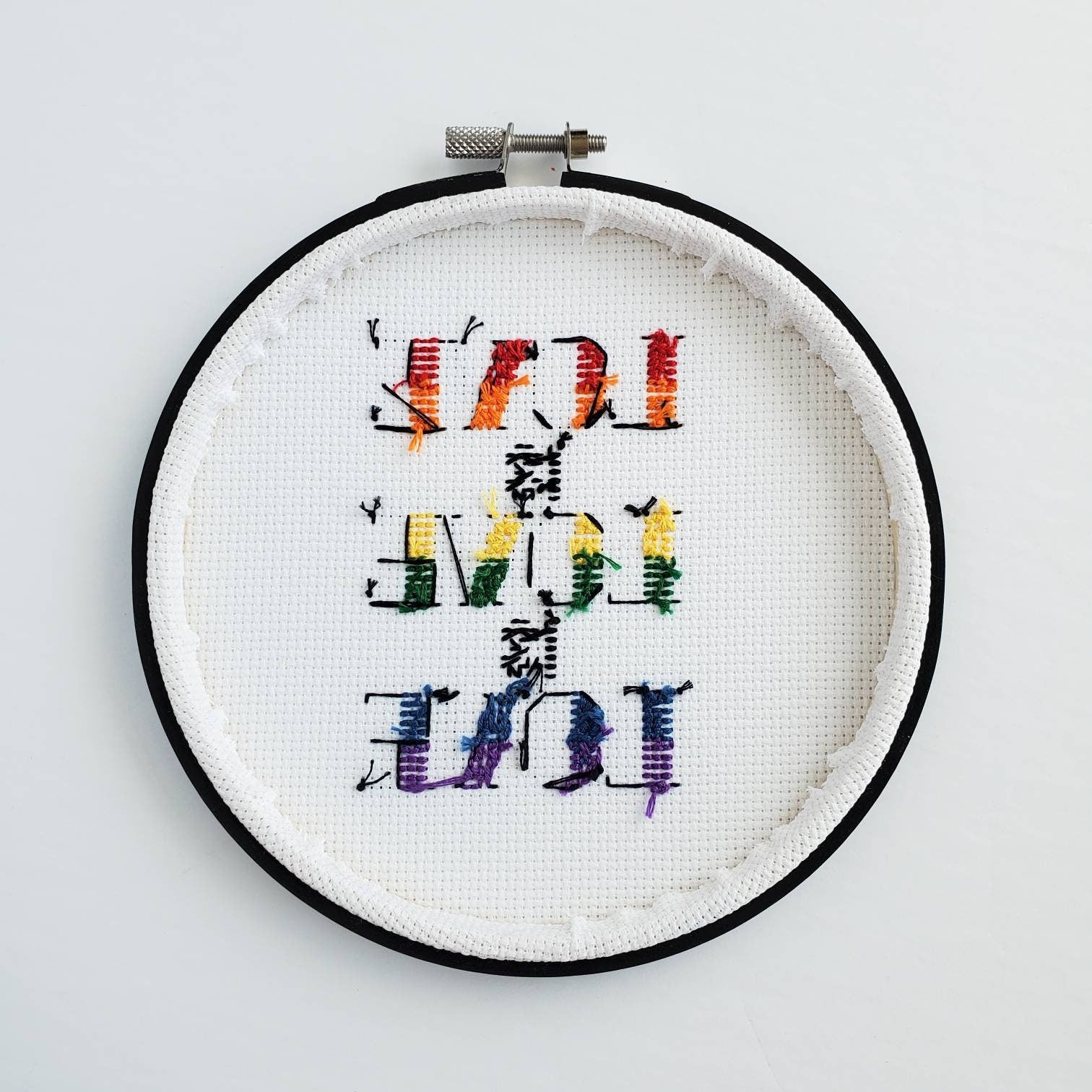 Love is Love is Love - PDF Digital Download Cross Stitch Pattern & Guide