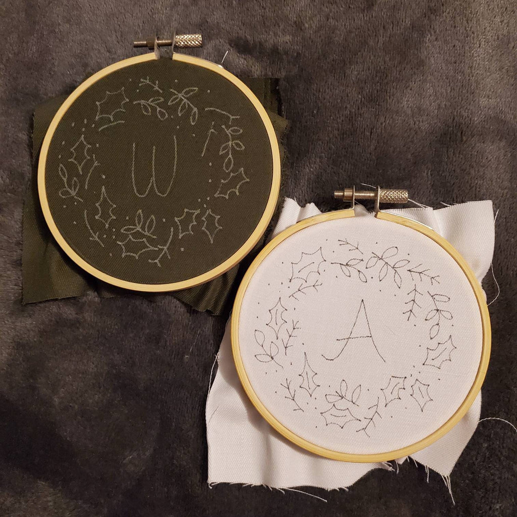 Christmas Ornaments Complete Alphabet/Initial Series - PDF Digital Download Pattern & Guide