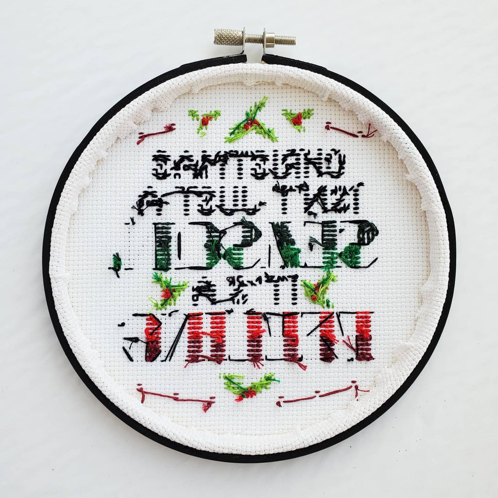 Christmas Isn't Just A Season, It's A Feeling - PDF DIgital Download Cross Stitch Pattern & Guide