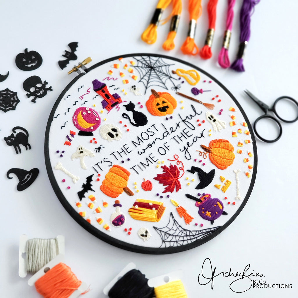 It's The Most Wonderful Time Of The Year BUNDLE - PDF Digital Download Embroidery Pattern & Guides