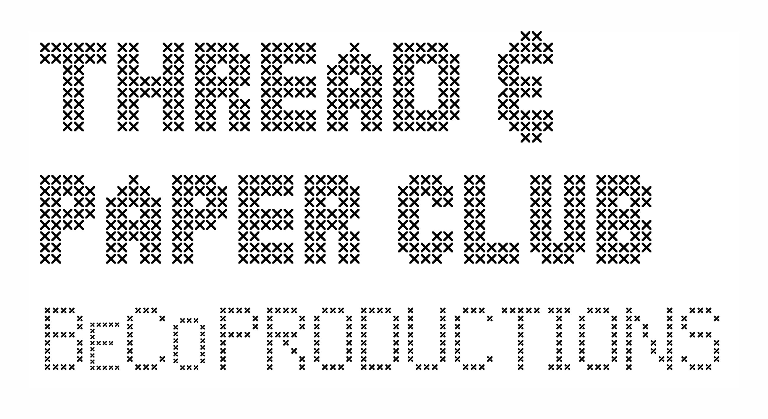 Thread & Paper Club Monthly Subscription (CANADA & USA)