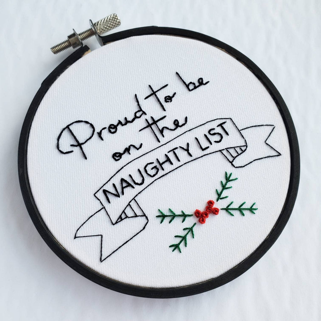 Sassy & Funny Christmas Ornament Bundle - PDF Digital Download Embroidery Patterns & Guide