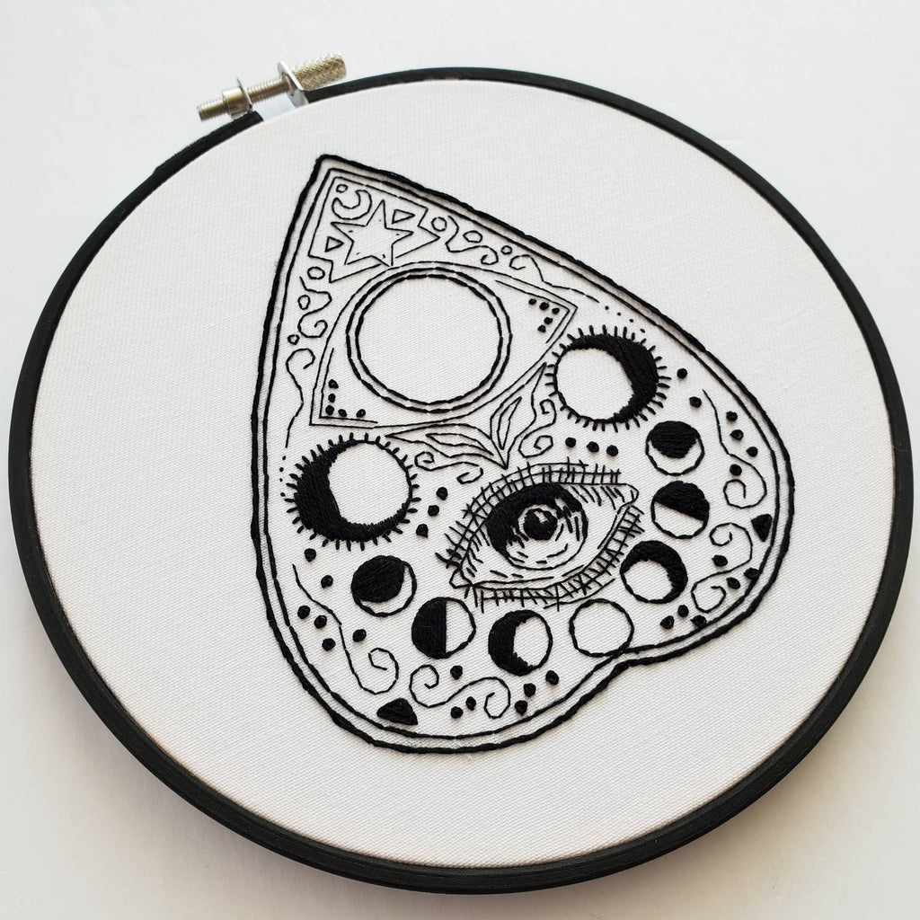 Planchette Outline - PDF Digital Download Embroidery Pattern & Guide