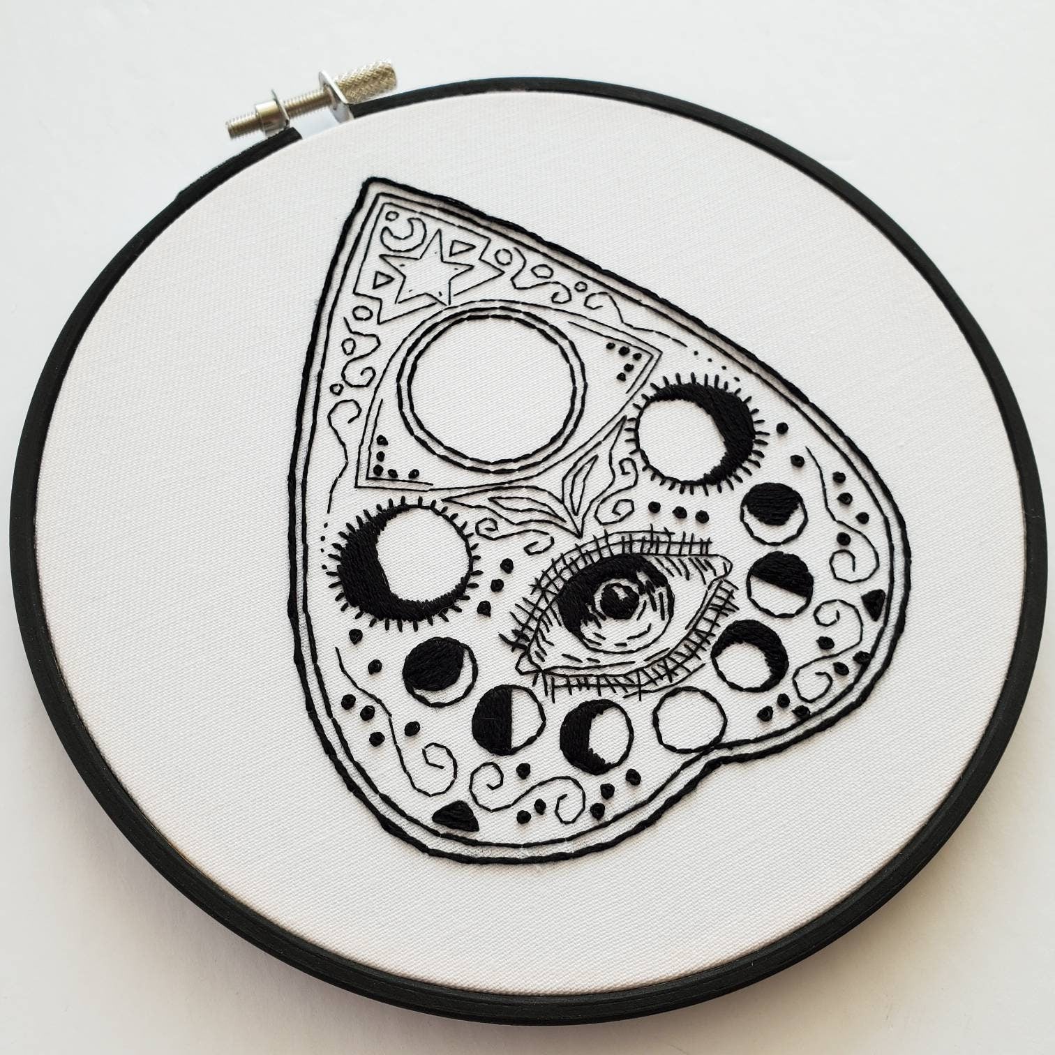 Planchette Outline - PDF Digital Download Embroidery Pattern & Guide