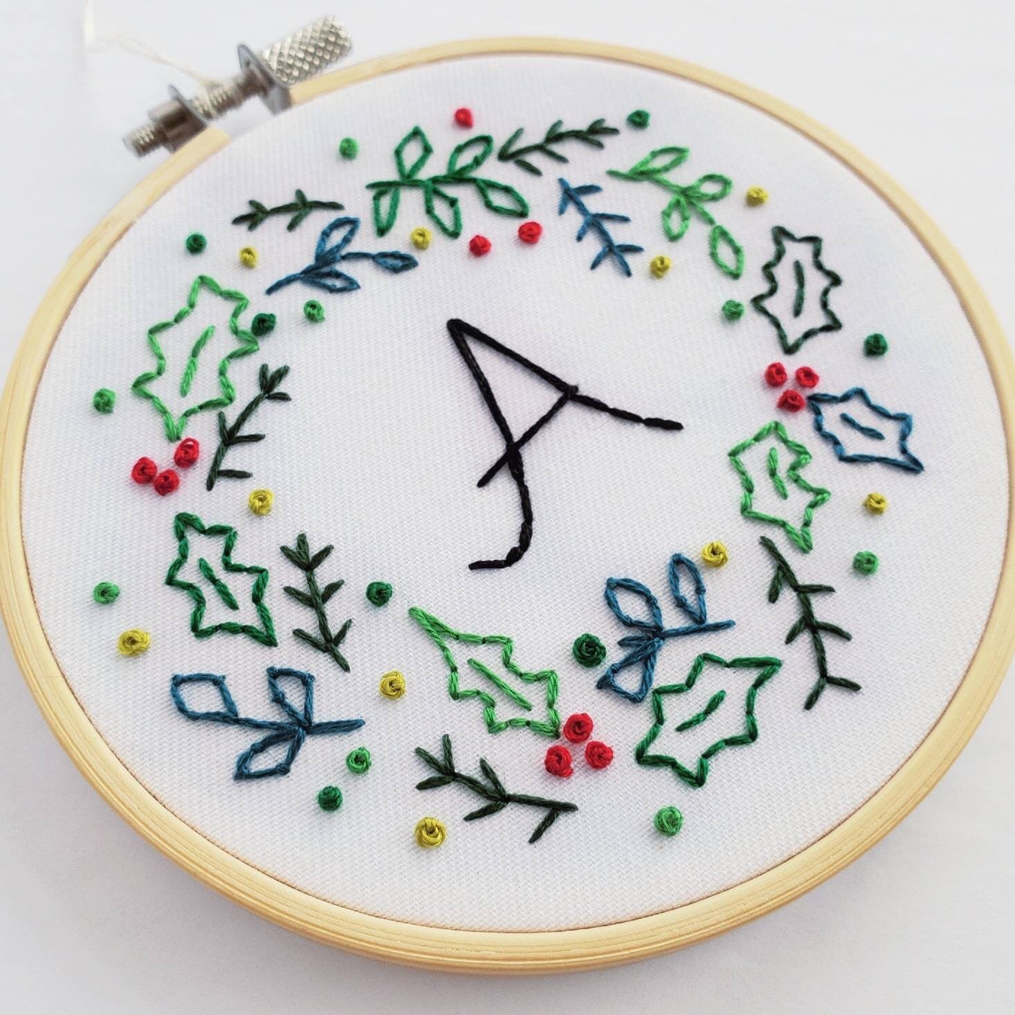 Christmas Ornaments Complete Alphabet/Initial Series - PDF Digital Download Pattern & Guide