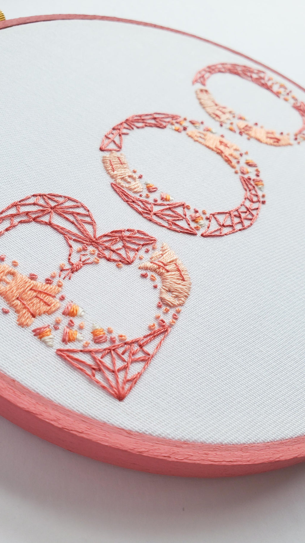BOO Halloween Text - PDF Digital Download Embroidery Pattern & Guide