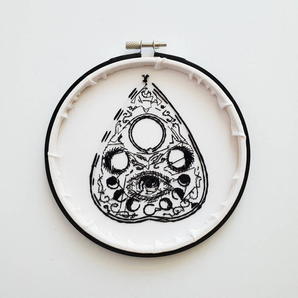 Planchette Outline - PDF Digital Download Embroidery Pattern & Guide