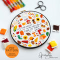 It's The Most Wonderful Time Of The Year - Autumn Edition - PDF Digital Download Embroidery Pattern & Guide