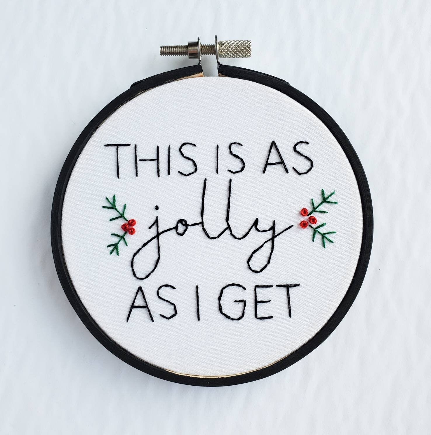 Sassy & Funny Christmas Ornament Bundle - PDF Digital Download Embroidery Patterns & Guide