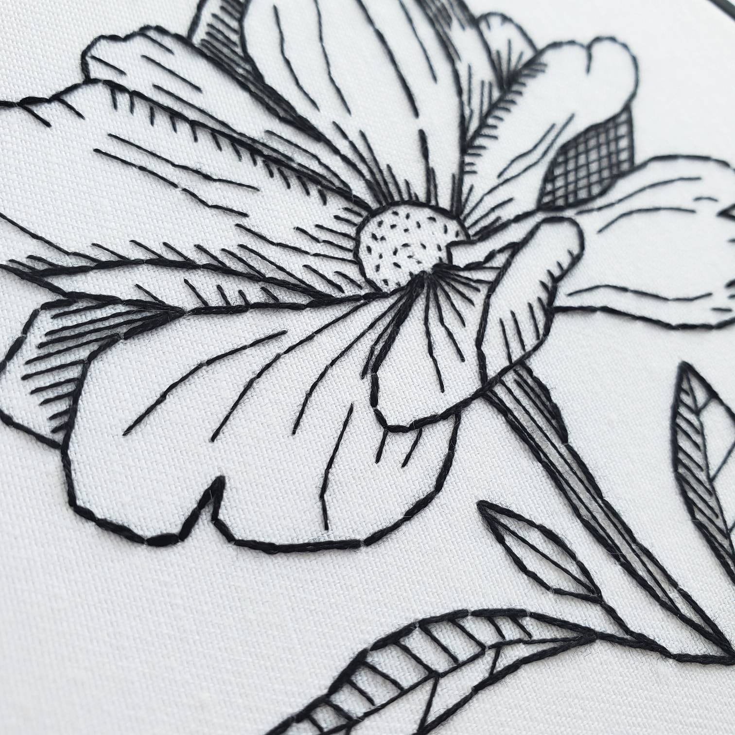Beginners Embroidery Bundle - PDF Digital Download Embroidery Patterns & Guide