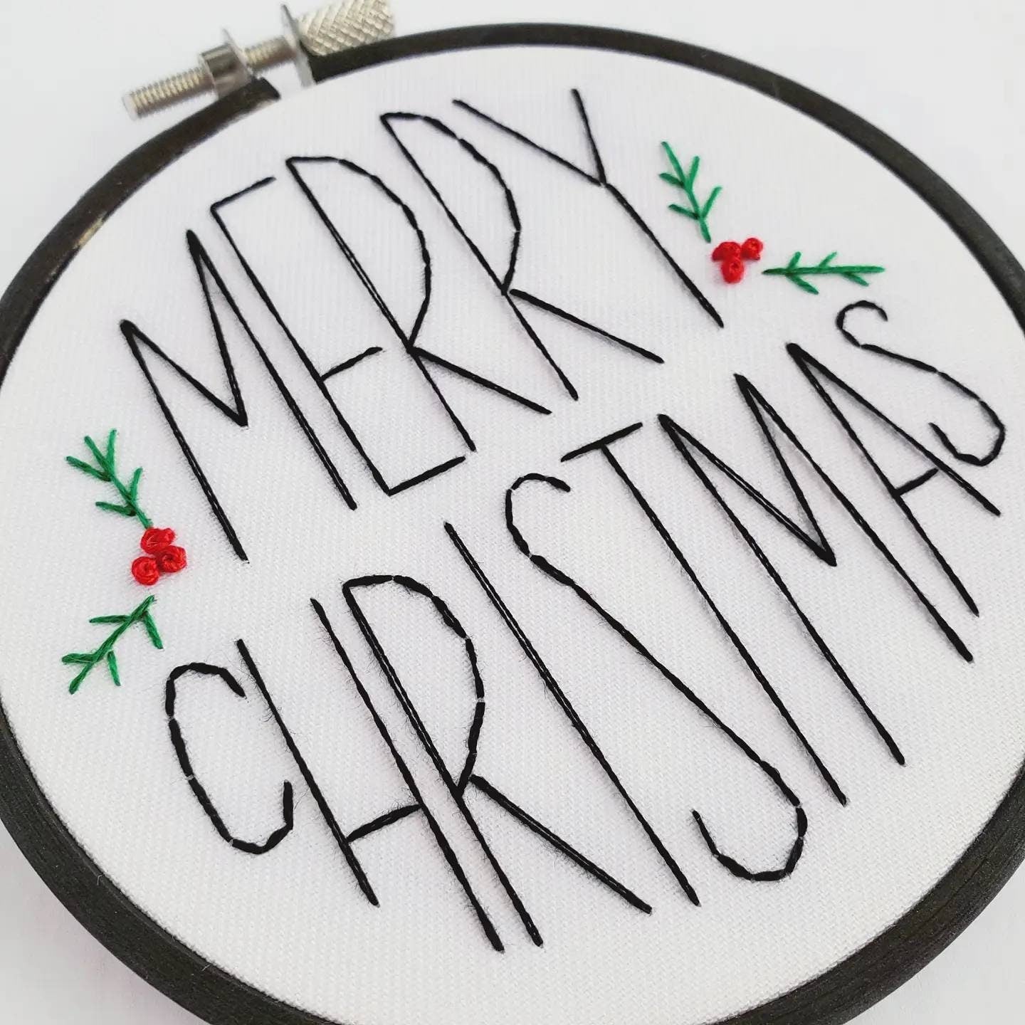 Christmas Ornament 9 Pack - PDF Digital Download Embroidery Patterns & Guide