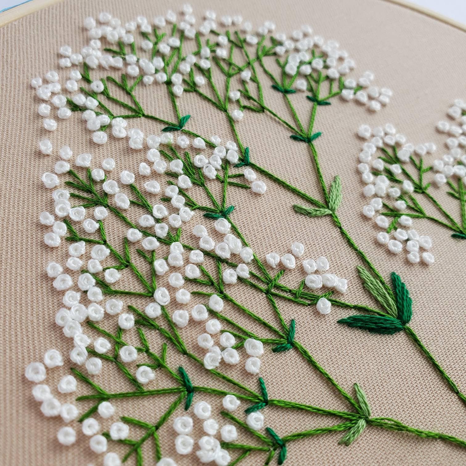 Baby's Breath Floral - PDF Digital Download Embroidery Pattern and Guide